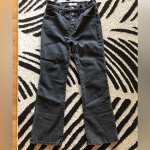 Madewell. Cali Demi Boot. High rise button fly. Size 27.